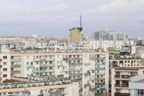 Superb apartment with view of Eiffel Tower